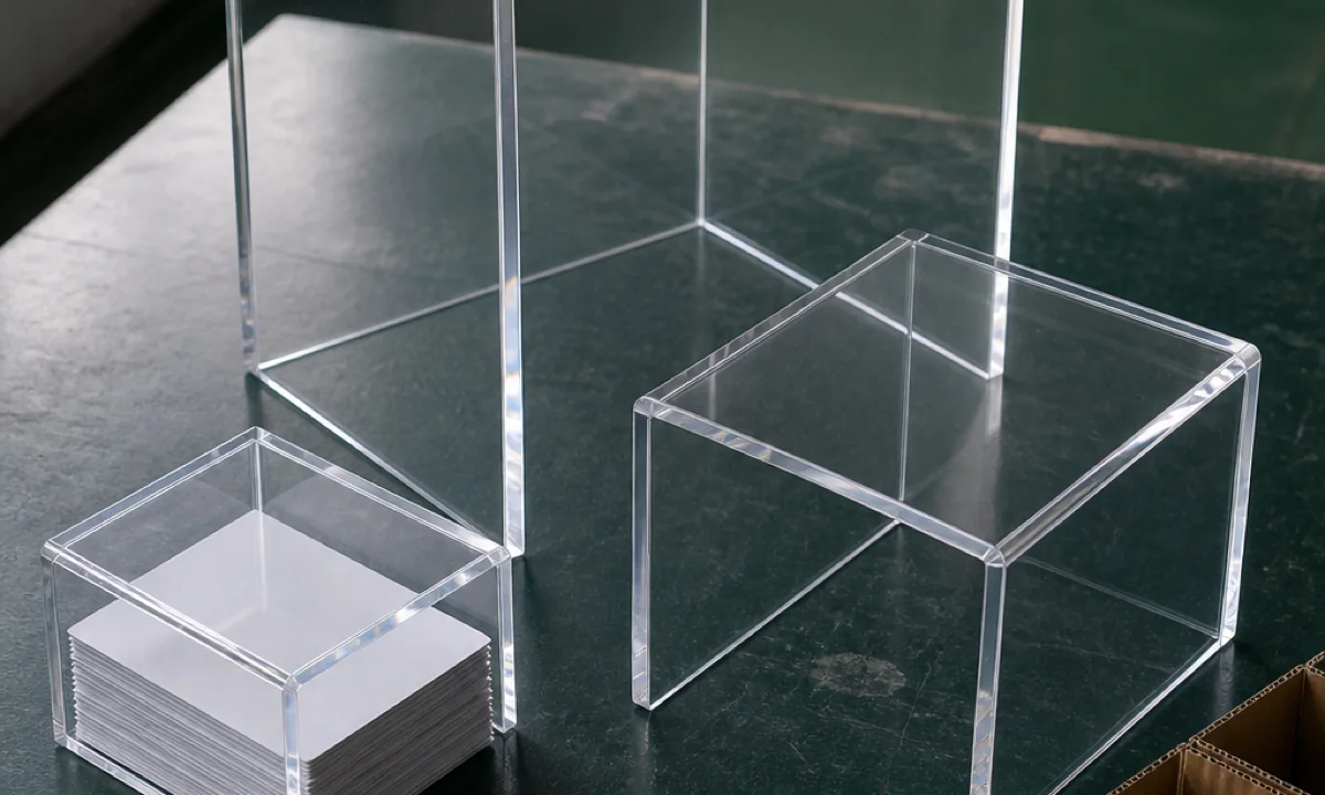 Modular Acrylic Display Cubes: Packout Manufacturing Plan